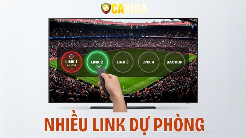 Nhiều link xem dự phòng